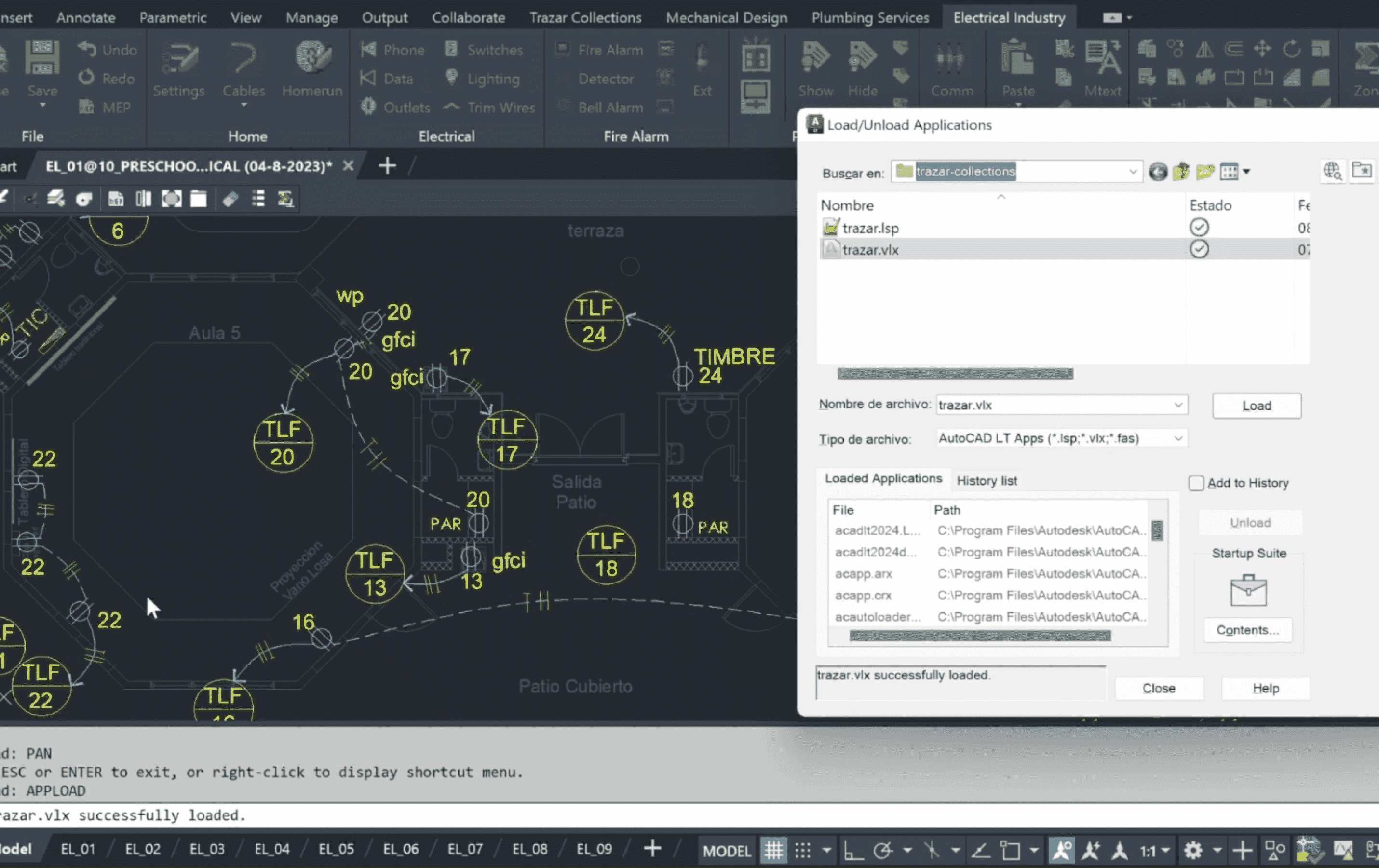 Example for AutoCAD
